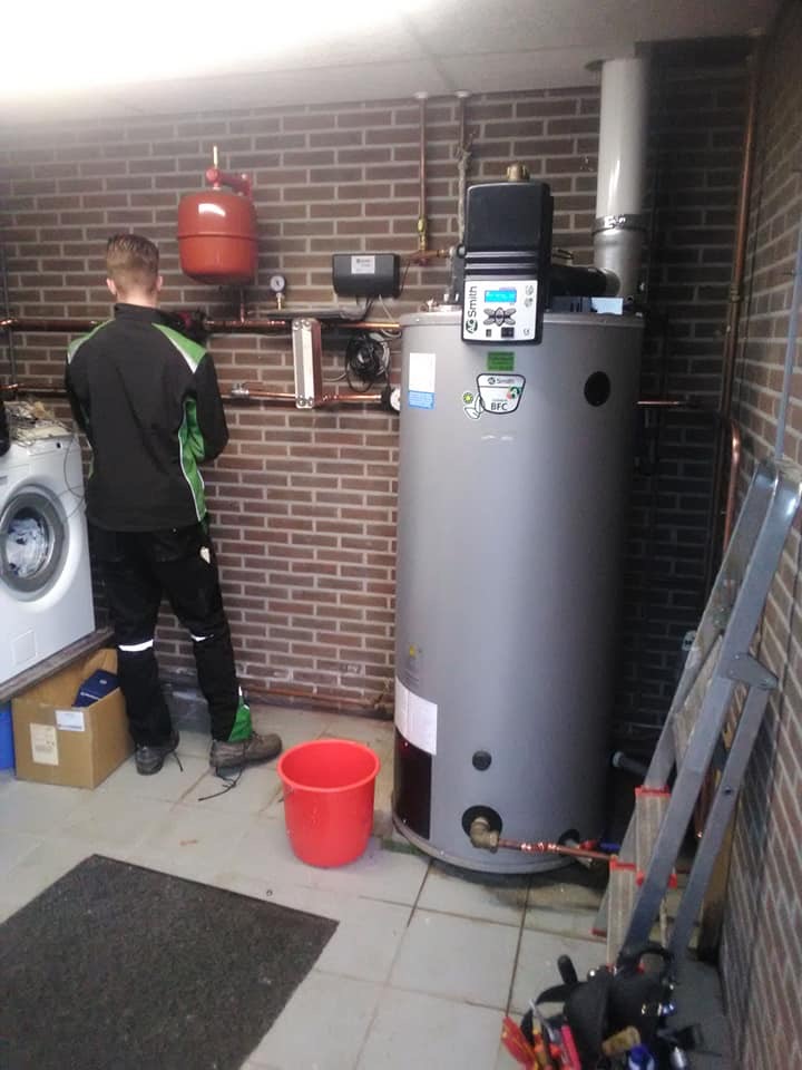 Nieuwe boiler