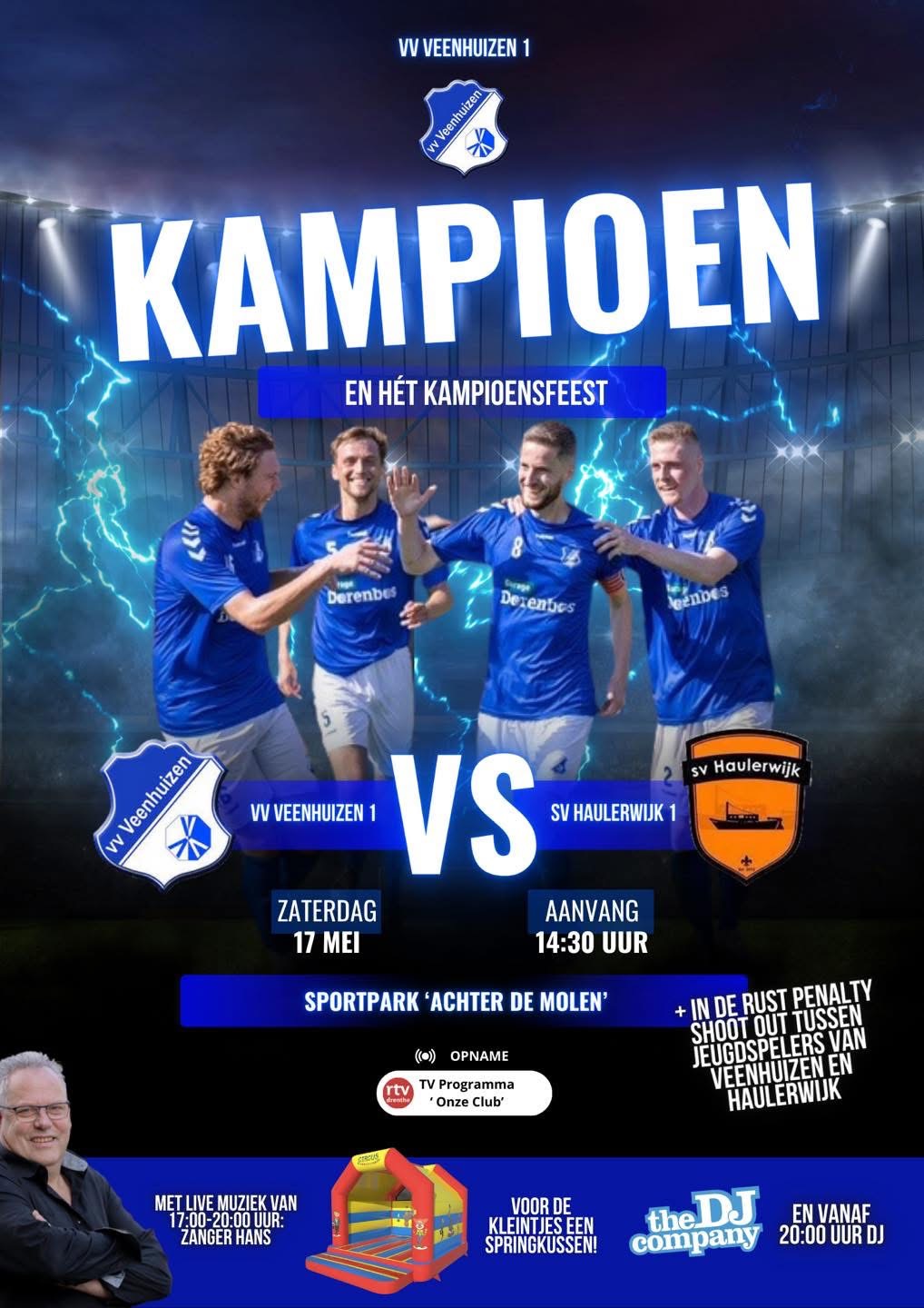 Kampioensfeest en Derby Time